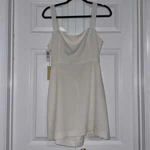 Aritiza ivory dress with tie in the back